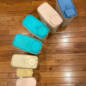 Vintage Tupperware containers
